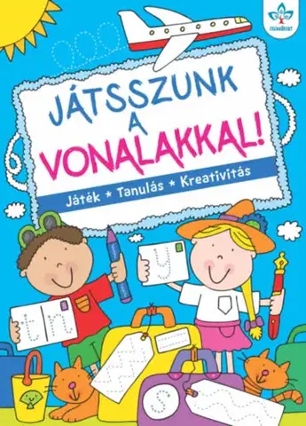 Príprava do školy, pracovné zošity Játsszunk a vonalakkal! - Játék, tanulás, kreativitás