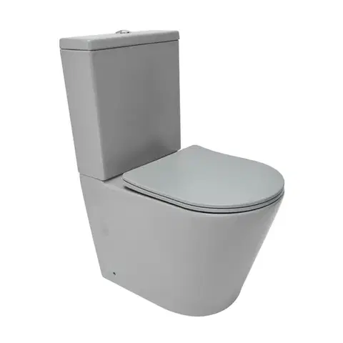 Záchody Wc kombi komplet kombinovaný SAT Infinitio sivá mat vario odpad SATINF031VPSNLGRM SATINF031VPSNLGRM