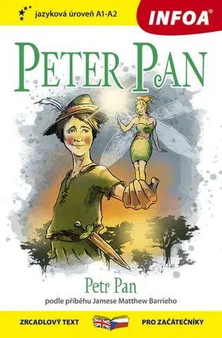 Zjednodušené čítanie Četba pro začátečníky - Peter Pan (A2-B1) - James Matthew Barrie