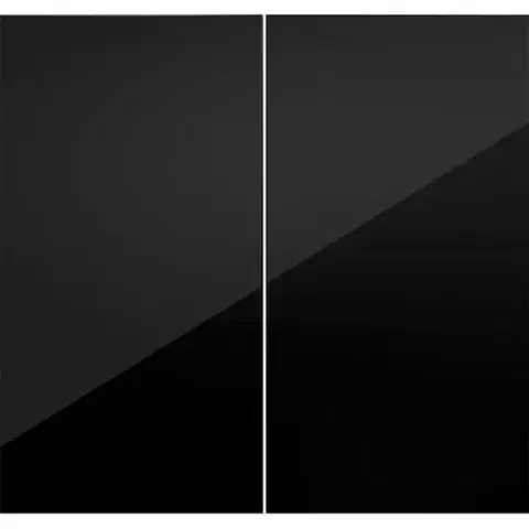 Dvierka a čelá zásuviek pre kuchynske skrinky Kuchynská predná časť G80(72) L9 K165 Čierna Hg Griii