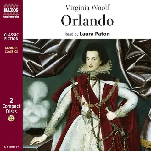 Svetová beletria Naxos Audiobooks Orlando (EN)