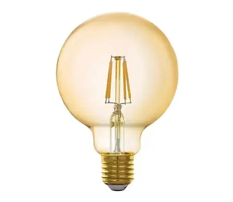 LED osvetlenie LED Stmievateľná žiarovka VINTAGE G95 E27/5,5W/230V 2200K - Eglo 33834 33834