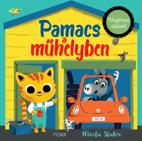 Leporelá, krabičky, puzzle knihy Pamacs a műhelyben - Nicola Slater