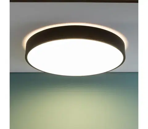 Svietidlá Brilliant - stmievateľné LED stropné svietidlo SLIMLINE LED/60W/230V pr. 49 cm čierne + DO G97014/76