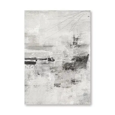 Obrazy Plátno maľba Grey Abstract