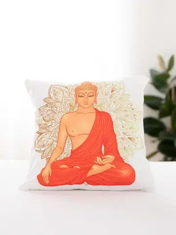 Dekoračné obliečky MKLozkoviny.sk Obliečka na vankúš mikroplyš 45 × 45 cm - Buddha 8 L02-  -