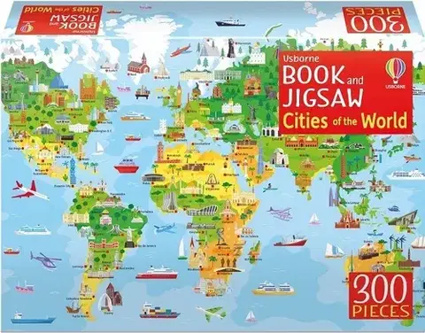 Geografia, svet Usborne Book and Jigsaw Cities of the World - Smith Sam,Kirsteen Robson,Mattia Cerato