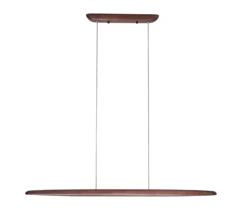 Svietidlá MAXLIGHT P0598 - LED Luster na lanku WOODY LED/25W/230V hnedá/borovica P0598