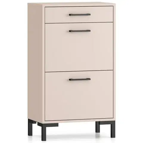 Skrinky na topánky Skrinka na topánky OIVEN 02 Cashmere