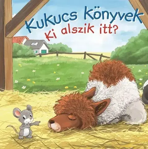 Leporelá, krabičky, puzzle knihy Kukucs könyvek - Ki alszik itt?
