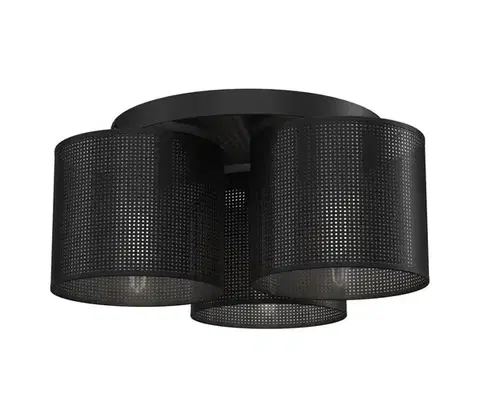 Svietidlá  Luster prisadený LOFT SHADE 3xE27/60W/230V čierna 5234