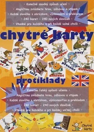 Učebnice a príručky Chytré karty - Protiklady