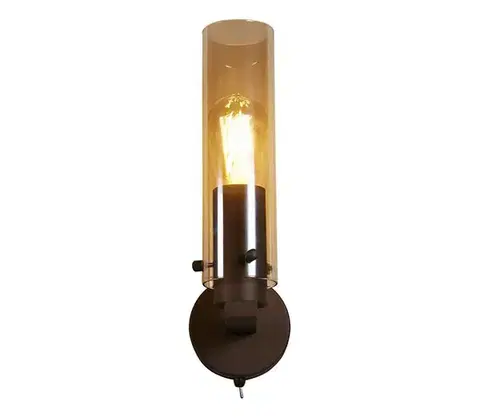 Svietidlá Searchlight 88920-1MO - Nástenné svietidlo SWEDEN 1xE27/60W/230V 88920-1MO