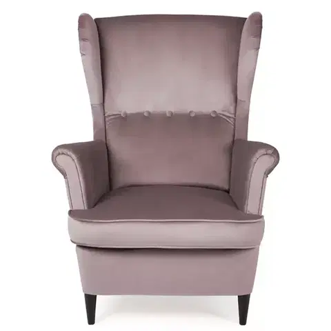 Moderné kreslá Kreslo Royal Bluvel 91/venge