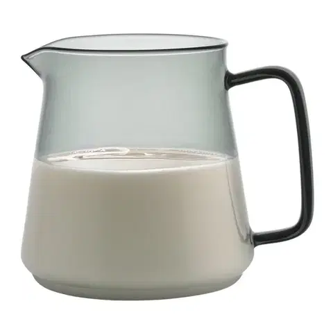 Príslušenstvo pre prípravu čaju a kávy 4Home Sklenená mliekovka Haze Hot&Cool 550 ml, 1 ks