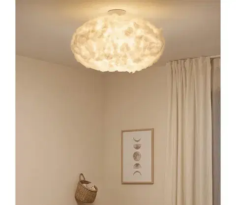 Svietidlá BRILAGI - Stropné svietidlo SOLEAIR 2xE27/40W/230V, priemer 60 cm, biele 390FLH2977