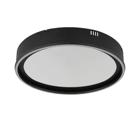 Svietidlá Globo 68288D - LED stmievateľné stropné svietidlo MIRRORA 40W/230V pr. 51,5 cm čierne + DO 68288D