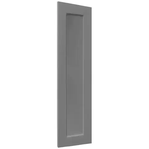 Kuchynské skrinky Čelo skrinky Luxeo F15-D20C rám dark grey