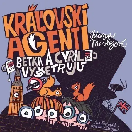 Dobrodružstvo, napätie, western Wisteria Books Kráľovskí agenti (audiokniha)