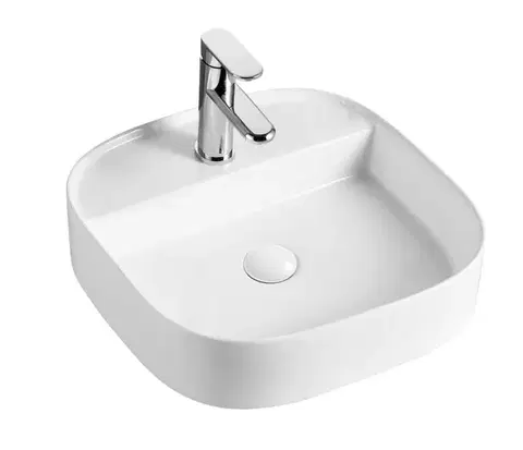 Umývadlá HOPA - Umývadlo na dosku GRINZ - Rozmer A - 45 cm, Rozmer B - 45 cm, Rozmer C - 12 cm OLKLT2204