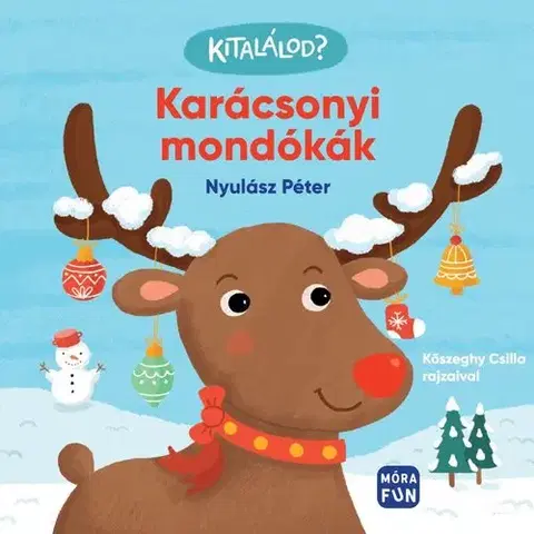 Leporelá, krabičky, puzzle knihy Kitalálod? - Karácsonyi mondókák - Péter Nyulász