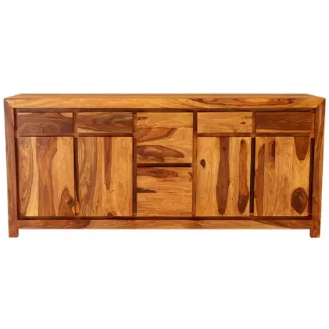 Komody Komoda Tara 200x90x45 indický masív palisander