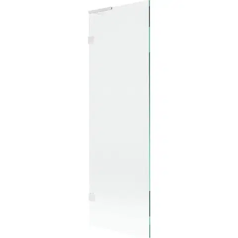 Sprchové dvere MEXEN/S - Lunar L vaňová zástena FIX 60 x 150, transparent, biela 897L-060-000-20-00