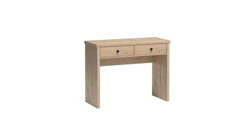 Stoly a stolíky CAROLYN 18 toaletný stolík, dub artisan