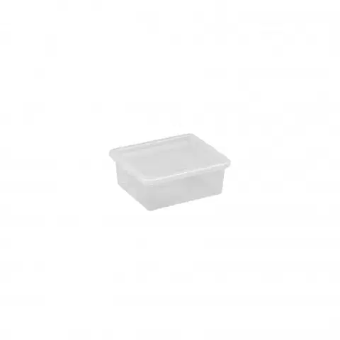 Boxy na skladovanie PLAST TEAM - Box BASIC s poklopom 1,7L, umelá hmota, 17x7,4x20,5cm
