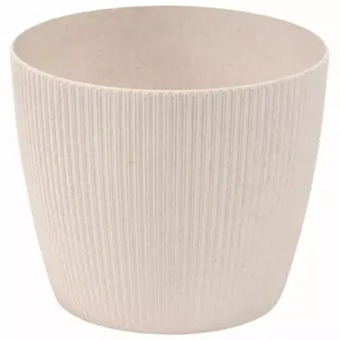 Záhrada Obal na kvety Magnolia Jumper Eco 14x11 cm biely