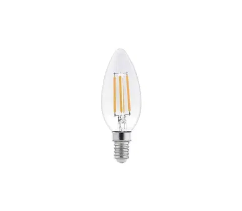 LED osvetlenie  LED Žiarovka FILAMENT C35 E14/4W/230V 3000K ZLF712
