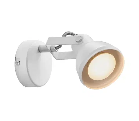 Svietidlá Nordlux - Nástenné bodové svietidlo ASLAK 1xGU10/35W/230V biela 45721001