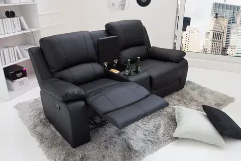Kreslá Dvojité polohovacie TV kreslo KYKLOP Dekorhome