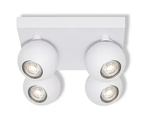 Svietidlá Osram - Bodové svietidlo SPOT SPHERAL 4xGU10/6W/230V biela 4099854588624
