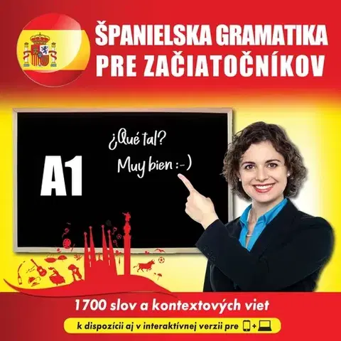 Jazykové učebnice - ostatné Audioacademyeu Španielska gramatika pre začiatočníkov A1