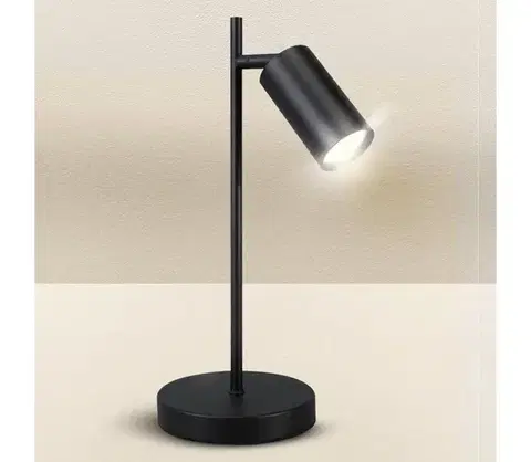 Lampy BRILAGI - Stolná lampa SELE 1xGU10/30W/230V čierna WO-TL03-OEM