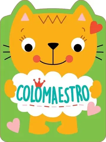 Nalepovačky, vystrihovačky, skladačky Colomaestro: Mačka