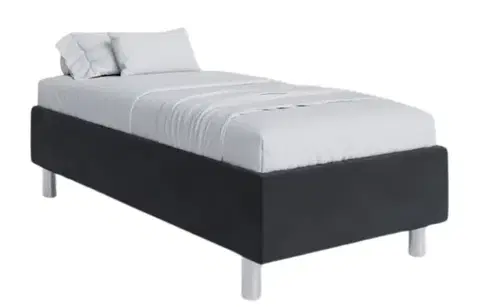 Postele FDM Hotelová posteľ HARMONY | čierna 80 x 200 cm