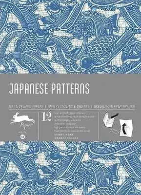 Umenie - ostatné Japanese Patterns gift wrap - Roojen van Pepin