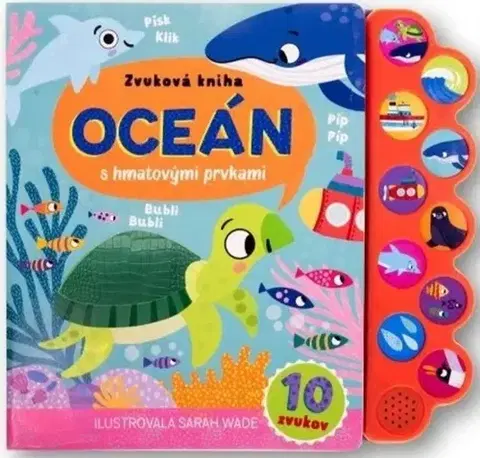Zvukové knihy Oceán - Zvuková kniha s hmatovými prvkami