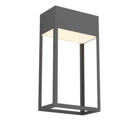 LED osvetlenie Redo 90603 - Vonkajšie nástenné LED svietidlo STAND LED/20W/230V IP65 antracit 90603