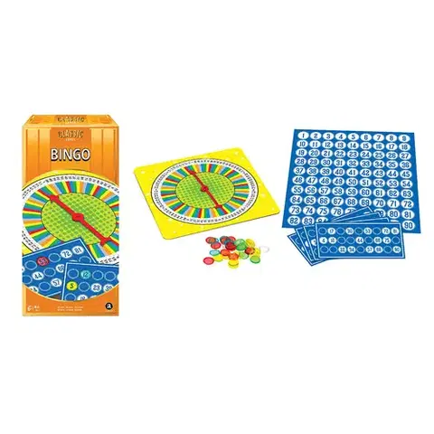 Rodinné hry Trigo Hra Bingo
