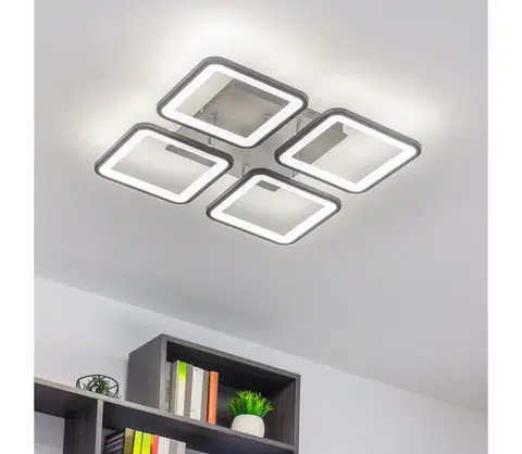 Svietidlá BRILAGI - LED Stmievateľný prisadený luster SQUARED LED/85W/230V 3000-6500K + DO BG-J3320/S