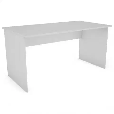 Moderné kancelárske stoly Písací stôl Torino 150x80x75 Biely 642660