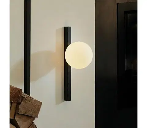 Svietidlá Ideal Lux - LED Nástenné svietidlo BINOMIO 1xG9/3W/230V čierna 310664
