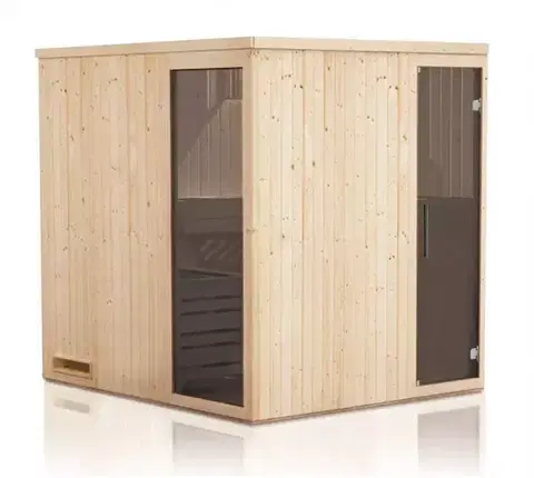 Fínske sauny Sauna PERHE 2018V s oknom
