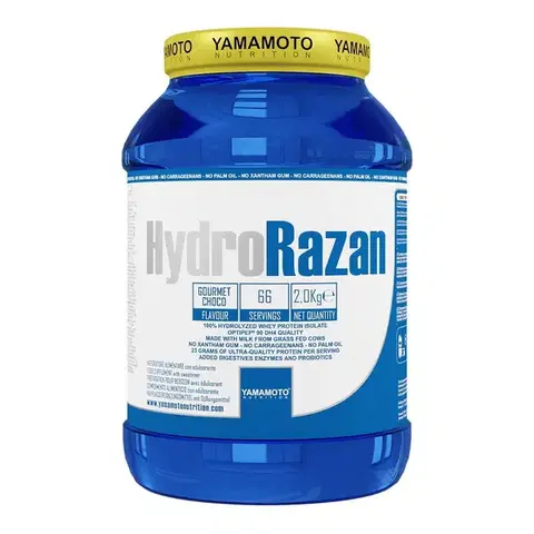 Hydrolyzované proteíny Hydro Razan - Yamamoto 2000 g Biscuit and Gianduia