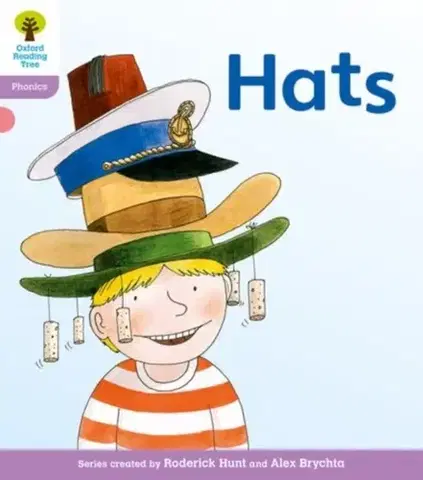 Príprava do školy, pracovné zošity Oxford Reading Tree: Level 1+: Floppy's Phonics Fiction: Hats - Debbie Hepplewhite,Roderick Hunt,Kate Ruttle