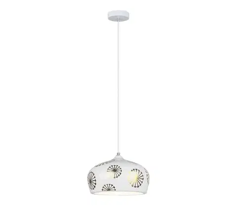 Svietidlá Rabalux 6050 - Závesný luster na lanku GINGER 1xE27/60W/230V 6050