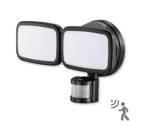 Záhradné lampy Top Light Siena C PIR - LED Reflektor so senzorom SIENA 2xLED/20W/230V IP65 Siena C PIR